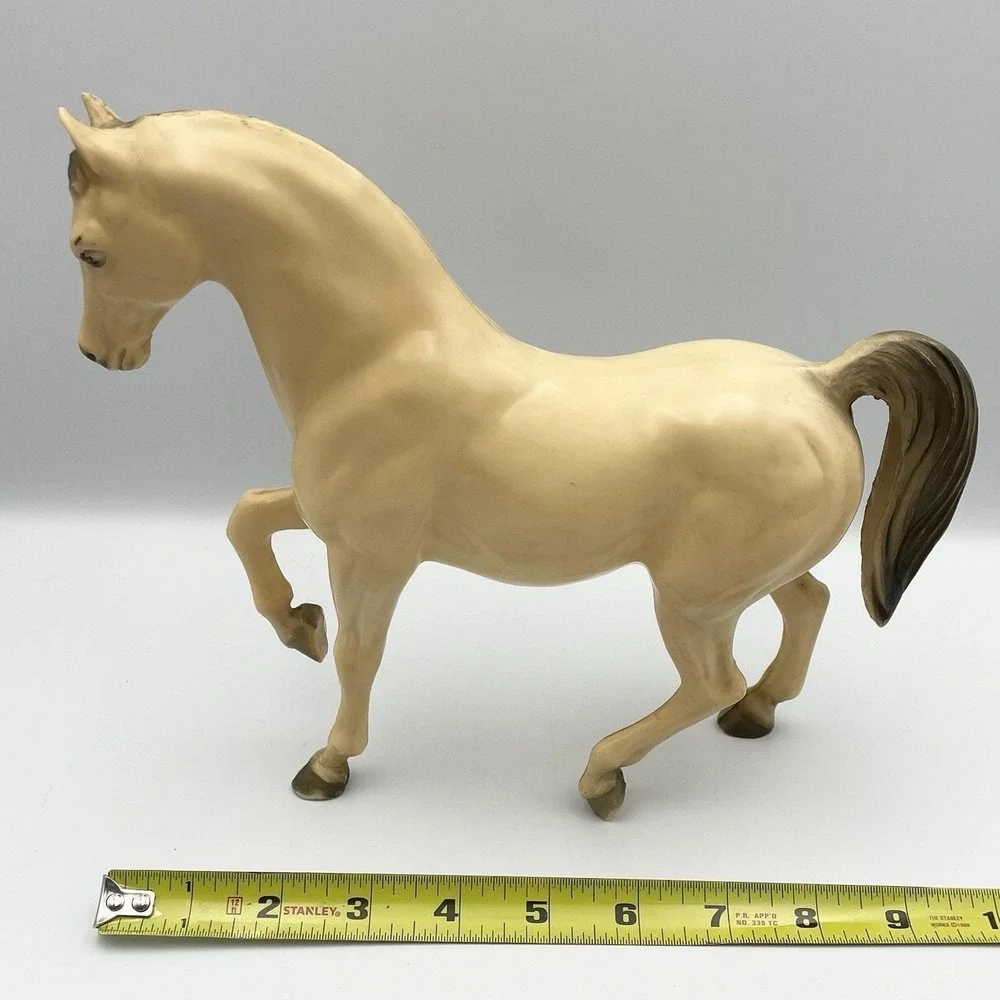 Vintage 1960s Breyer Traditional‎ Arabian Stallion Glossy Alabaster Prince